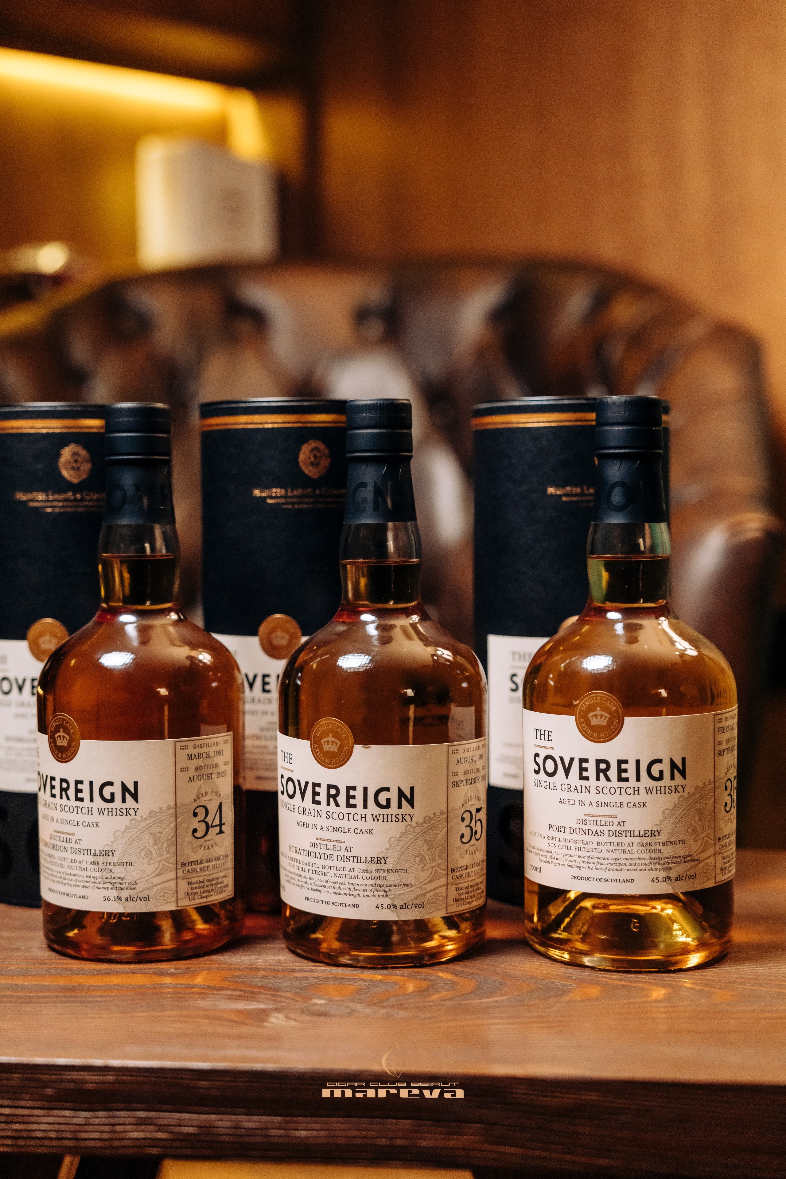 A Mystery Tasting at Club Mareva Beirut with The Sovereign by Hunter Laing - Image 1