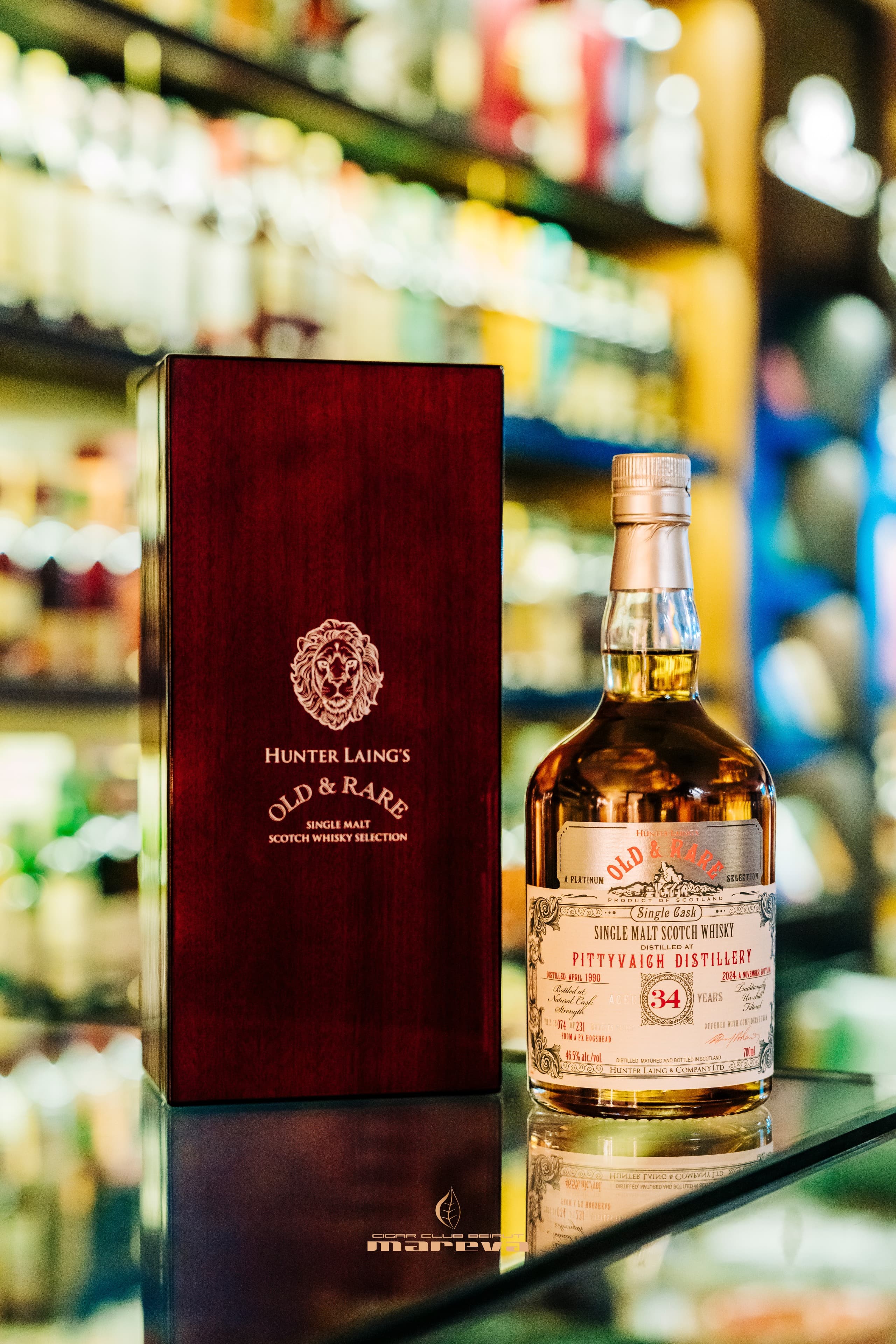 Hunter Laing's Old and Rare Pittyvaich Distillery 34 Years