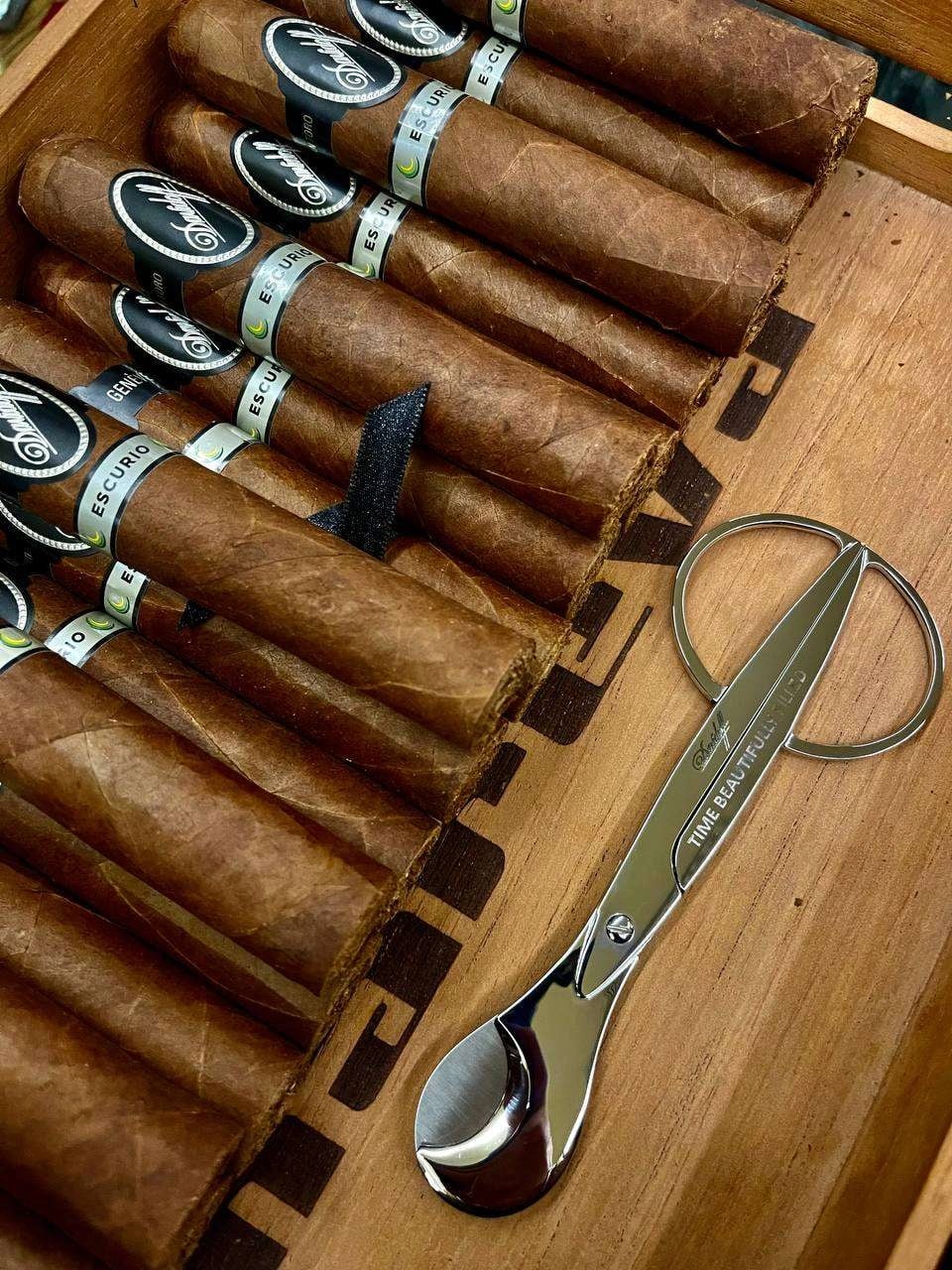 Tasting of Davidoff Escurio Gran Toro with Davidoff Vice President Mr. Bora Buladi