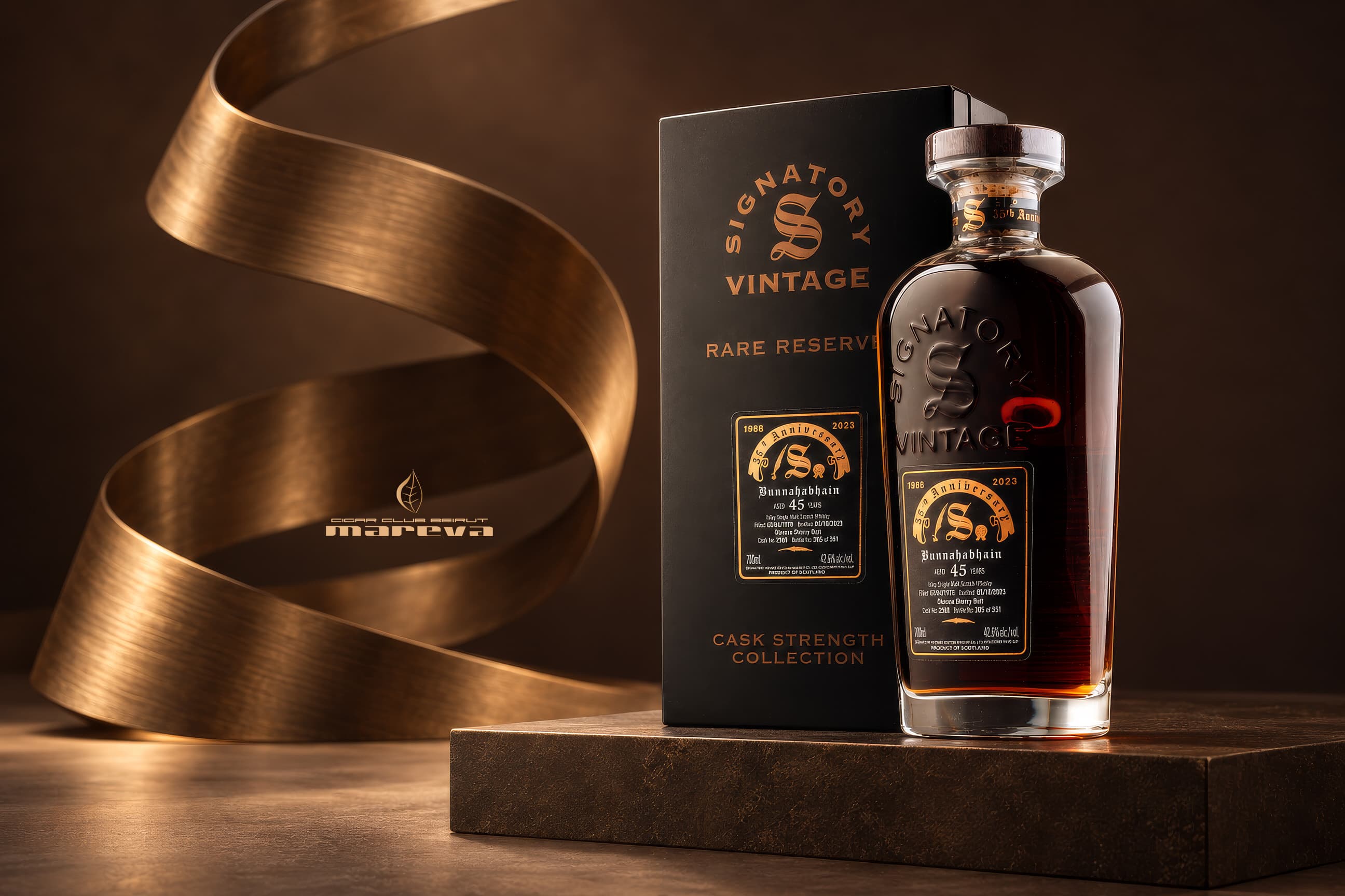 Bunnahabhain 1978: A 45-Year-Old Islay Rarity Arrives at Club Mareva Beirut